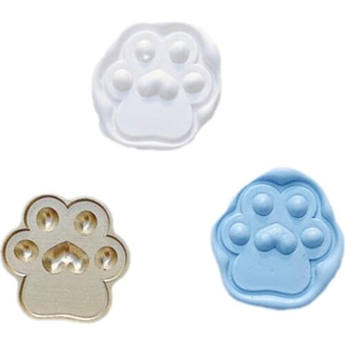 Cute DIY Heart Claw Custom Irregular Stamp Head Wax Seal Heads Stamps Postage Journal Package Wedding Gifts Envelope Tools