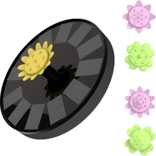 Flower Shape Solar Fountain for Garden Backyard Pond Outdoor Decoration