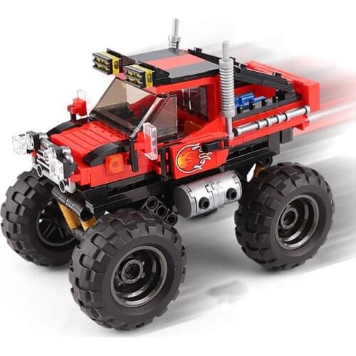 XingBao compatible technic jeep car off-road suv city vehicle sets model building blocks kits kids toys children gift jet