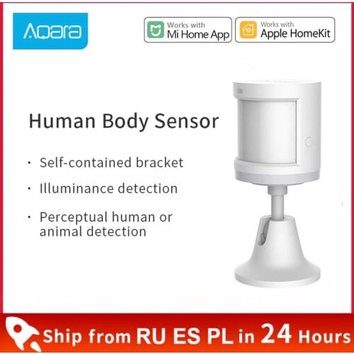 Xiaomi Aqara Smart Body Sensor Human Motion Sensor Security Protection Movement Zigbee Connection With Mi Home Gateway 3 Homekit