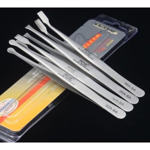 1Pc VETUS 33A 34A 35A 36A-SA tweezers stainless steel hyperfine high precision tweezers