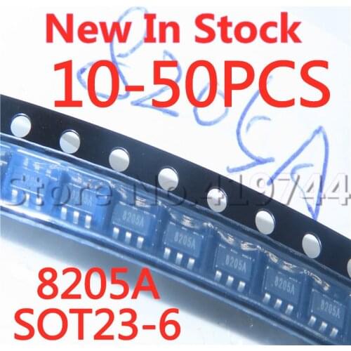 10-50PCS Quality 100% 8205 8205A CEG8205A FS8205A FS8205S 8205S SOT23-6 SMD lithium battery protection ICIn Stock New