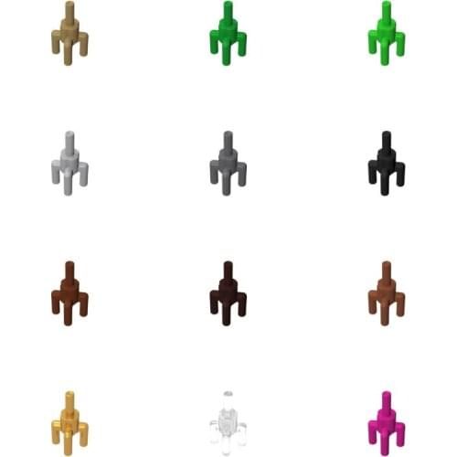 220pcs/lot Kennie Building Blocks DIY Plant for Flowers parts Compatible with NO.2566 ASSEMBLY ELEMENT d=3.2