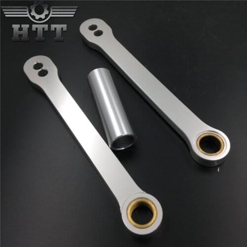 Aftermarket free shipping motorcycle parts Motorcycle Lowering Links Fit For Honda 2004-2007 CBR1000RR CBR 1000 RR Silver