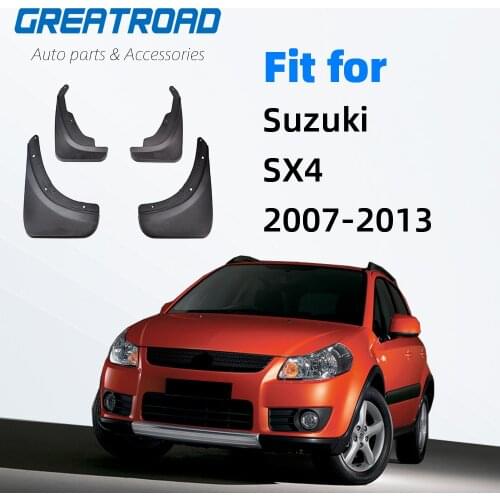OE Styled Car Mud Flaps For Suzuki SX4 Hatchback Crossover 2007 2008 2009 201 2011 2012 2013 Mudflaps Splash Guards Mud Flap