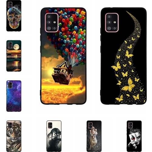 Case For Samsung Galaxy A51 5G A516F Phone Cover silicone Soft TPU Back Shells Cover For Samsung A51 A516N Cases GalaxyA51 Cover