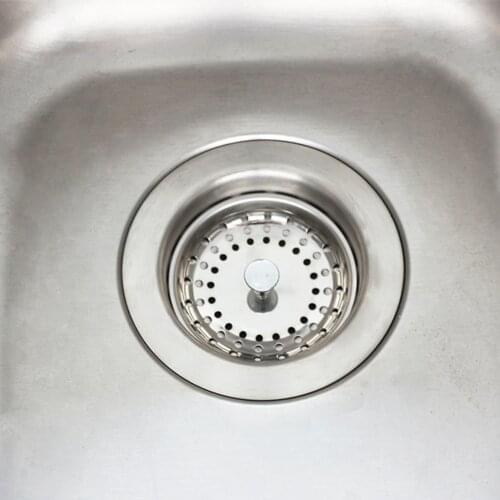 Sink Filter Strainer Filter Screen Anti Clogging Stainless Steel Flume Filter for Kitchen Laundry Utility Room Sinks