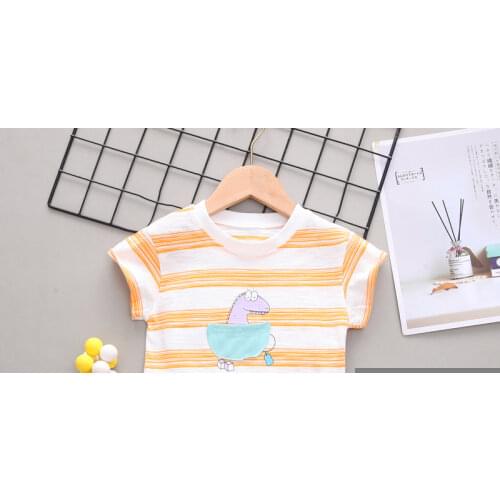 IENENS Summer Baby Boys Clothes Clothing Sets Kids Short Sleeves T-shirt + Shorts Outfits Suits Children Tracksuits