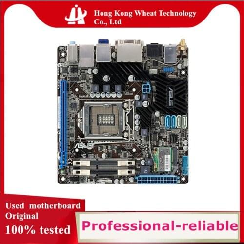 MINI-ITX ITX For ASUS P8H67-I DELUXE Motherboard Socket LGA 1155 DDR3 SATA3 For Intel H67 Original Desktop Used Mainboard