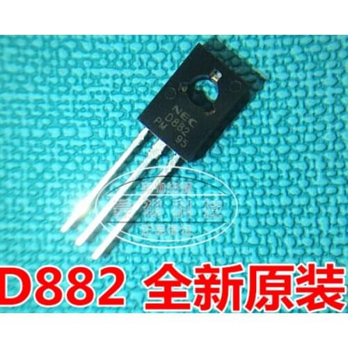 Xinyuan 10pcs/lot 2SD882P D882P D882 TO-126 amplifier for 3A 40V PNP new original