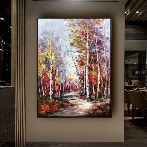 Drawing knife painting oil painting, abstract on canvas 100% handmade color painting art modern art for home wall decoration art