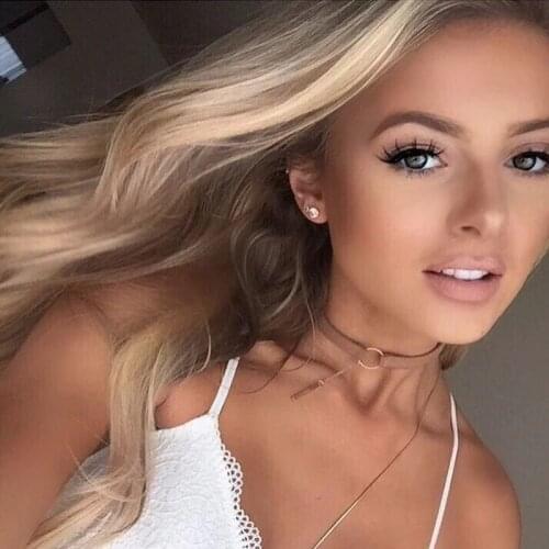 Женские кожаные чокеры Poputton China At AliExpress