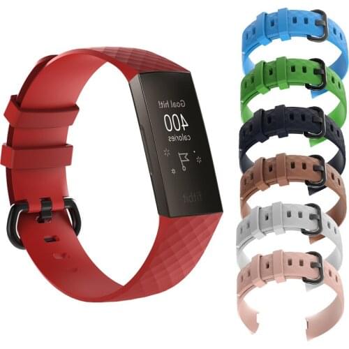 Band For Fitbit Charge 3 4 SE Strap Silicone Accessories Wristband For Fitbit Charge4 Replacement Strap For Fitbit Charge3 Band