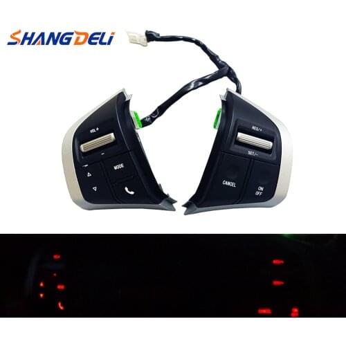 For Isuzu D-Max DMAX For Chevrolet Dmax 2019 Steering Wheel Cruise Control Switch Audio Radio Car Player Button Auto Parts