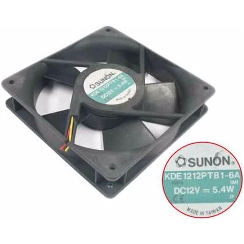 SUNON KDE1212PTB1-6A (M) DC 12V 5.4W 120x120x25mm Server Cooling Fan