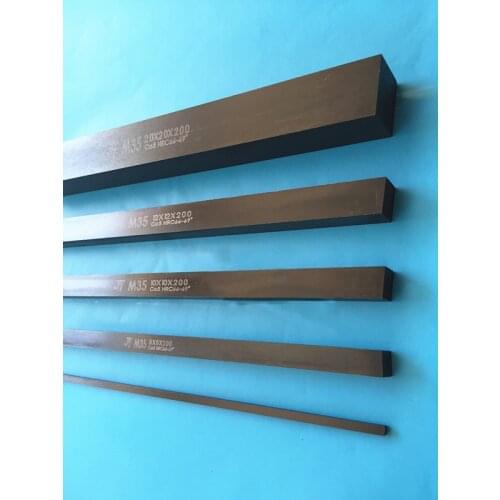 Super Hard CNC Lathe HSS Square Cutting Tool Bits Bar 3mm x 3mm x 200mm High Speed Steel Boring Bar Fly Cutter
