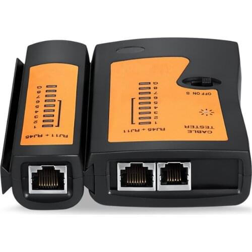 OULLX RJ45 Cable lan tester Network Cable Tester RJ45 RJ11 RJ12 CAT5 UTP LAN Cable Tester Networking Tool network Repair