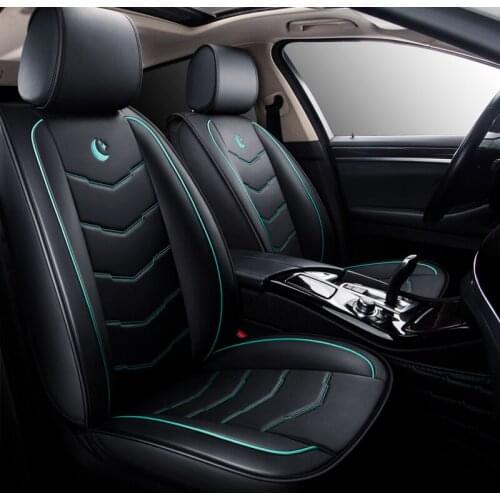 Kalaisike leather universal auto seat covers for Audi all models a3 a8 a4 c7 a5 q3 b7 b8 b9 q7 q5 a6 auto accessories car stylin