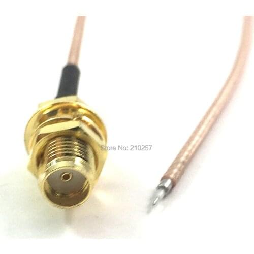 1pcs Sma Cable Fe ale Jack Connector RG178 Extension Cord With Open End For 3G Network Card 15cm