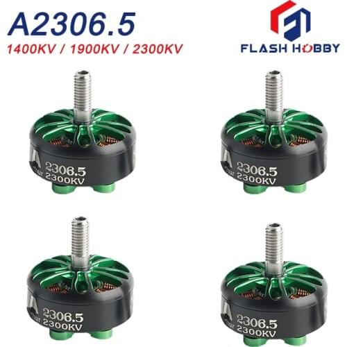 Flash Hobby Arthur Series A2306 1400KV 1900kv 2300kv 2550kv Brushless Motor for FPV Racing RC Multicopter Part