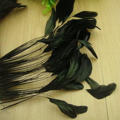 5"-8" Stripper Coque Tails Feather Arrowhead Feather For DIY Fascinators Party Hair Accessories Wedding Headwear 400Pcs/Lot