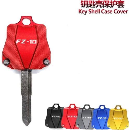 Motorcycle Accessories Aluminum Key Cover Cap Creative Products Keys Case Shell For Yamaha FZ10 FZ 10 2017-2018 Key Cover Case