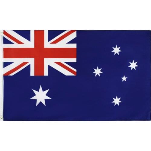 Australia National Flag Football Banner Polyester Flag 90*150cm For Festival Home Garden Decoration Party Supplies