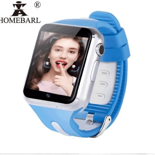 HOMEBARL V5W 3G Network Kids Smart Watch Phone Wifi GPS Positioning Tracking HD Camera SOS Button For Android IOS PK 4G Watches