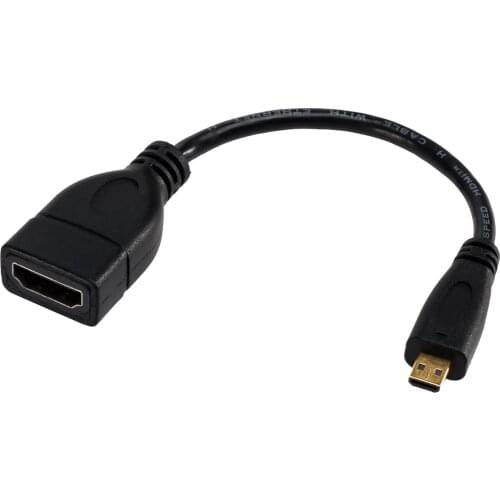 For Suitable for HDMI compatible male adapter cable and PC HDTV HD line adapter cable HDMI converter 3D4k extension cable