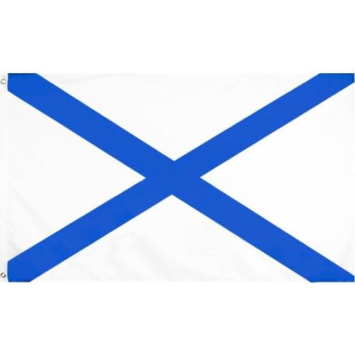 Yehoy 90x150cm russian army military marine corps saint andrew Andreevskiy saltire Guyce navy flag