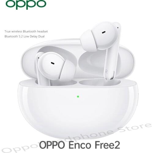 2021Oppo Enco Free2 Noise Canceling Headset True Wireless Bluetooth Dana Combined Tuning, Bluetooth 5.2 Low Latency