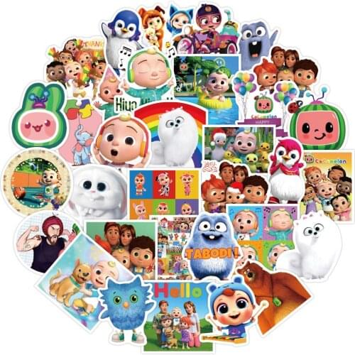 10/50pcs Anime Kokoron Stickers For Stationery Laptop Skateboard PVC Backpack Water Bottle Bicycle Waterproof Car Sticker