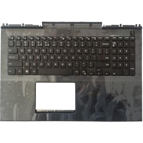 New US laptop Keyboard for Dell Inspiron 15 7000 7566 7567 7568 7577 US keyboard with palmrest