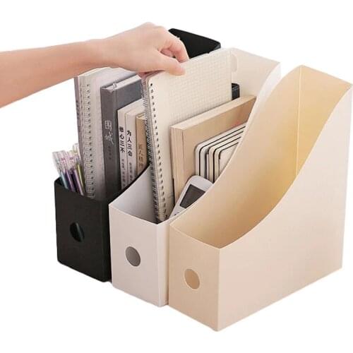 Office Document File Storage Box Folding Desktop Organizer Multi-functional Books Pencil Sundries Storage Box Office Supplies