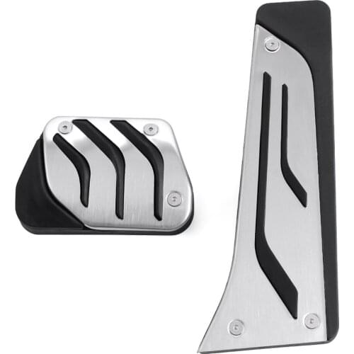 Stainless Steel Fuel Brake Pedals Plate Fit For BMW X1 X3 X5 X6 f20 f21 f30 E34 E39 E70 E71 E90 E46 F31 320i 325 M3 M4 M5
