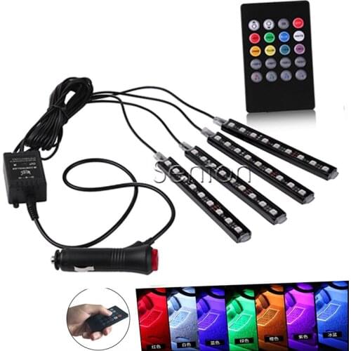 Adjustable LED Chips Vehicle Neon Lamp For Ford Focus 2 3 1 Fiesta Mondeo Kuba Ecosport For Mini Cooper R56 R50 R53 F56 F55 R60