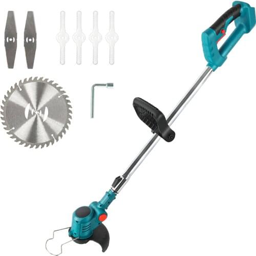 Electric Grass Trimmer for Makita 18V Lawn Mower Cordless Brush Li-Ion Auto Release String Cutter Power Household Garden Tools