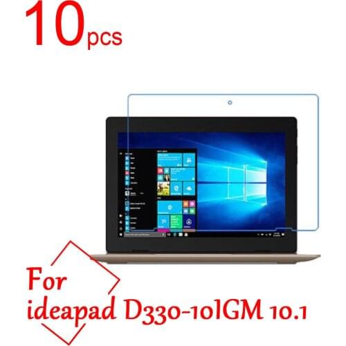 10pcs Ultra Clear glossy/Matte/Nano LCD Screen Protector Cover For Lenovo Ideapad D330-101GM 10.1" laptop Tablet Protective Film