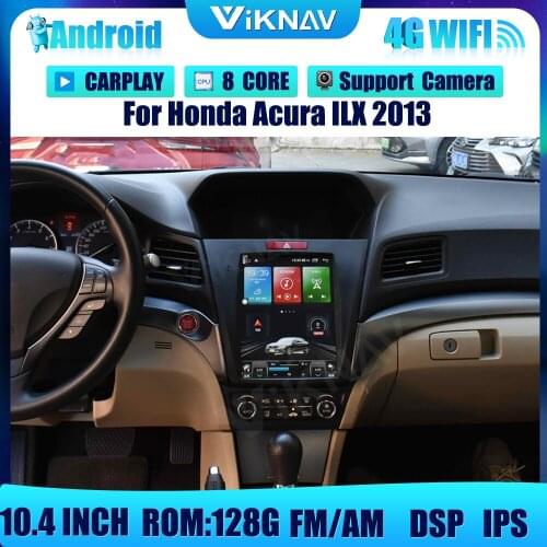 Android Car Radior multimedia player For Honda Acura ILX 2013 Car DVD player Vertical screen GPS navigation stereo receive 2 din