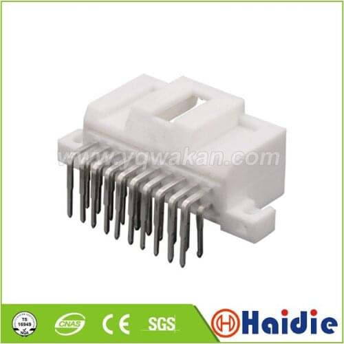 2sets 20pin auto car plastic electric housing plug MG 640380 wiring cable pcb pin connector MG640380