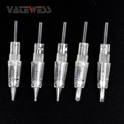 20/50 Replacement Screw Tattoo Cartridge Needles 1D 1R 2R 3R 3F 5R 5F 7R 7F Tools for tattooing machine