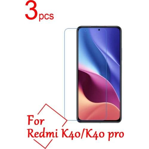 3pcs Ultra Clear/Matte/Nano Anti-Explosion For redmi K40 LCD Screen Protectors Cover for Xiaomi Redmi K40 pro Protective Film