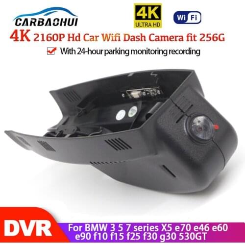 4K Car DVR Wifi Full HD 2160P Dash Cam Video Recorder Original For BMW 3 5 7 series X5 e70 e46 e60 e90 f10 f15 f25 f30 g30 530GT