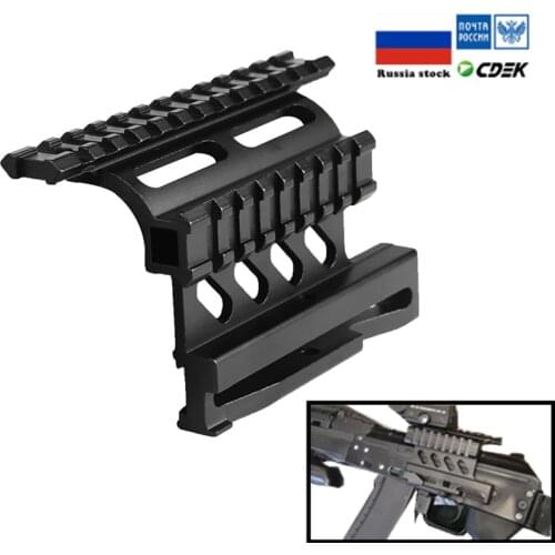 Picatinny Weaver ak 47 Accessories AK74 Series Rail Quick QD 20mm picatinny Detach Double Side AK Scope Sight Mount HT2-0041