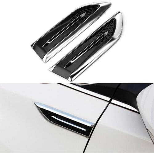 Car side air outlet fender hood decorative for Volvo S40 S60 S80 XC60 XC90 V40 V60 C30 XC70 V70