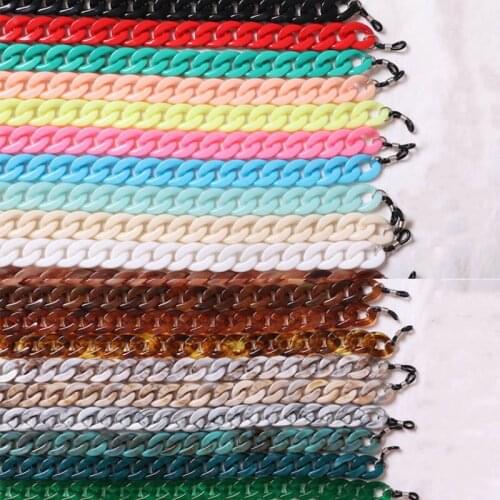 Acrylic Sunglasses Reading Glasses Chains Vintage Neck Chains Lanyard Ethnic Style Eyewear Lanyard Anti-slip Glasses Chain