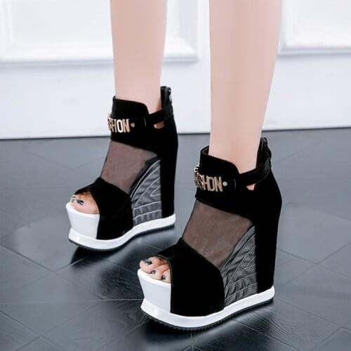 DHCHBJ Women's Wedge Ankle Boots