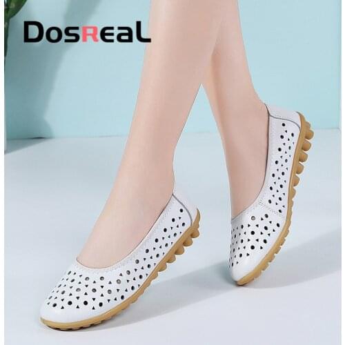 Dosreal Women's Ballet Flats With Heels