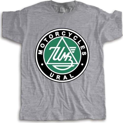 Summer t-shirt men brand teeshirt Ural Motorcycles Black T-Shirt shubuzhi New Summer T Shirts cotton tshirt for boys