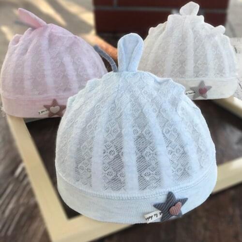 Lace Baby Hats Summer Hat for Baby Girl Breathable Baby Accessories Boy Baby Beanie Bucket Hats Bucket Hats Sun Hat AC50MZ